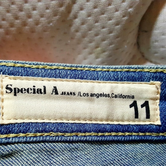 Special A - L.A. Destroyed Skinny Jeans 11 - Picture 3 of 4